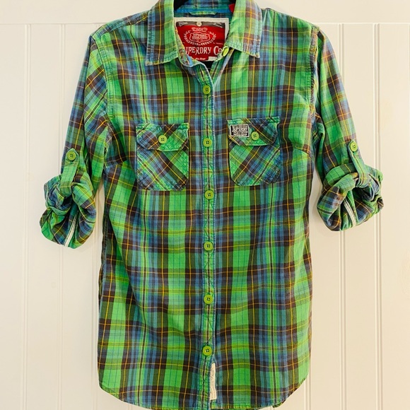 Nordstrom’s Superdly denim button down - Picture 1 of 2